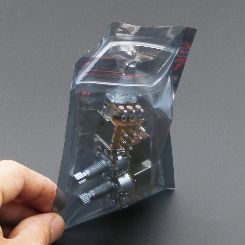 Ellbest 200pcs 3.15x4.72 inch Antistatic Bags, Resealable Ziplock ESD Shielding Bag for HDD SDD Electronic Device - Image 5